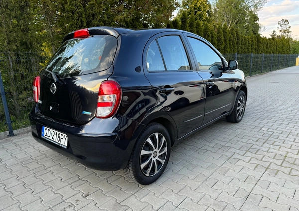 Nissan Micra cena 17999 przebieg: 173200, rok produkcji 2012 z Gdynia małe 352